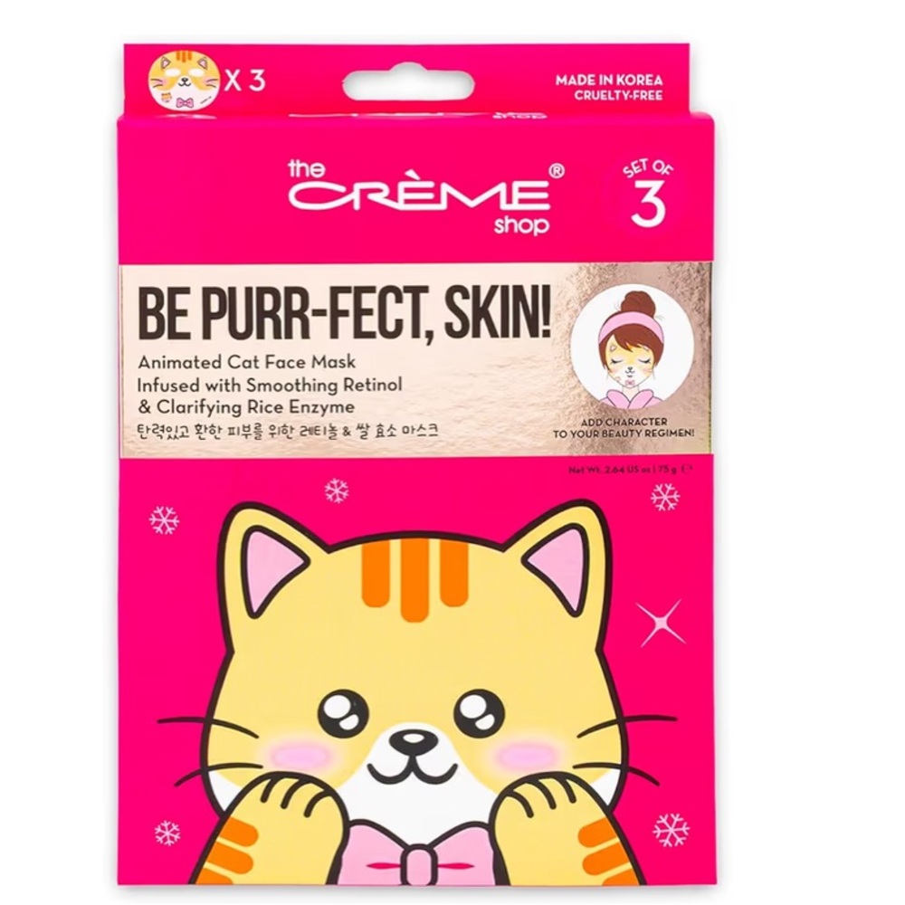 Pink Skincare Mask Set